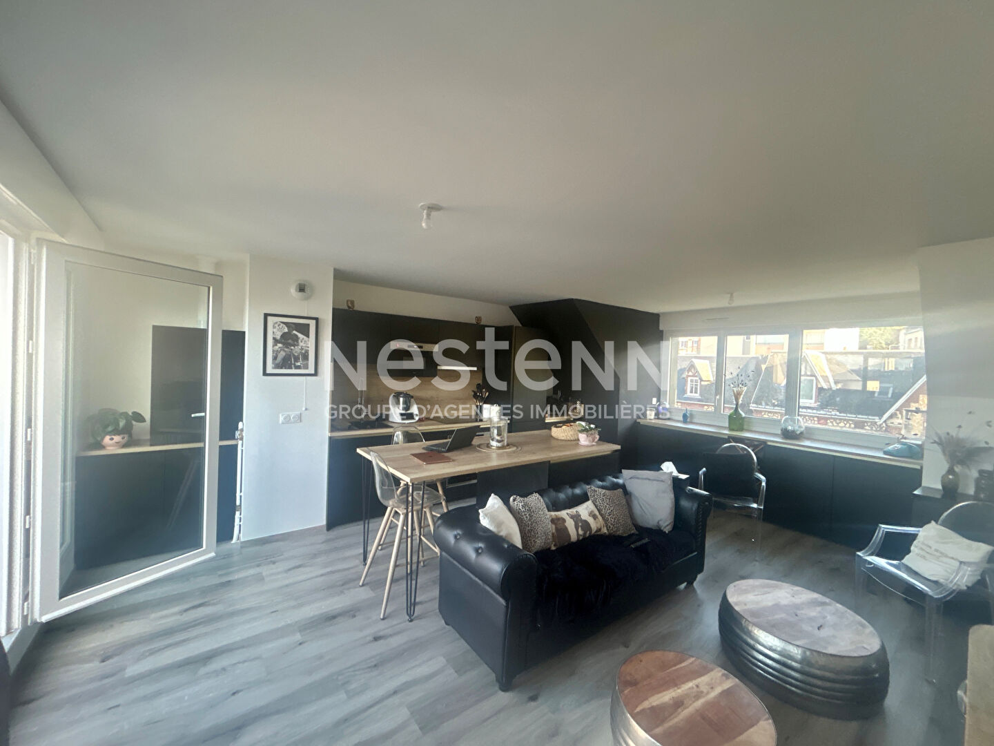 Appartement  récent - neuf - 3 chambres - terrasse - sud - parking  - dernier étage - roof top -  cuisine aménagée équipée  - Rouen