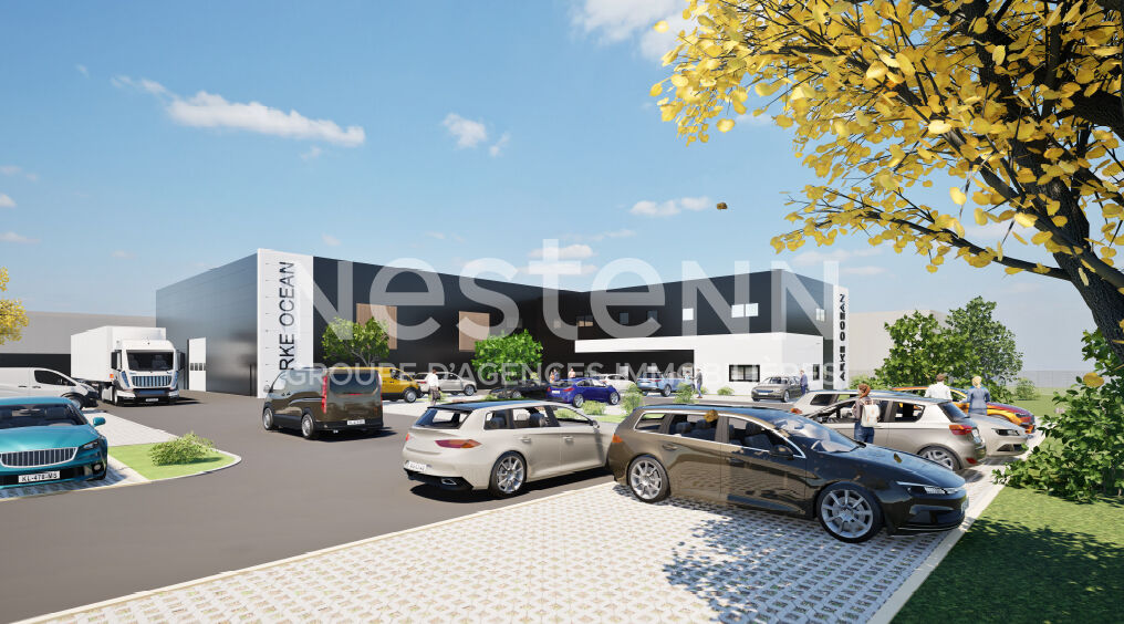 À VENDRE  - Local d'activité neuf de 150m² à Theix - Divisible - Accès rapide voie express