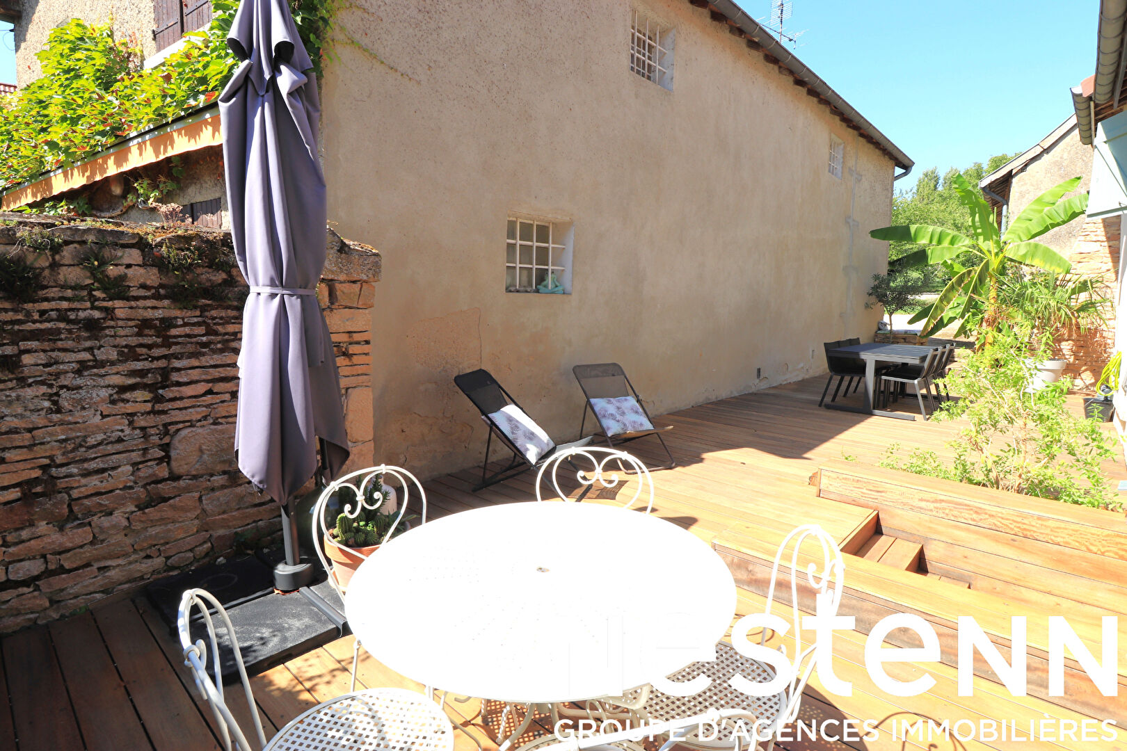 Maison Non Ranger Maison avec Cachet, 2 Chs + Grande Terrasse et Terrain non attenant