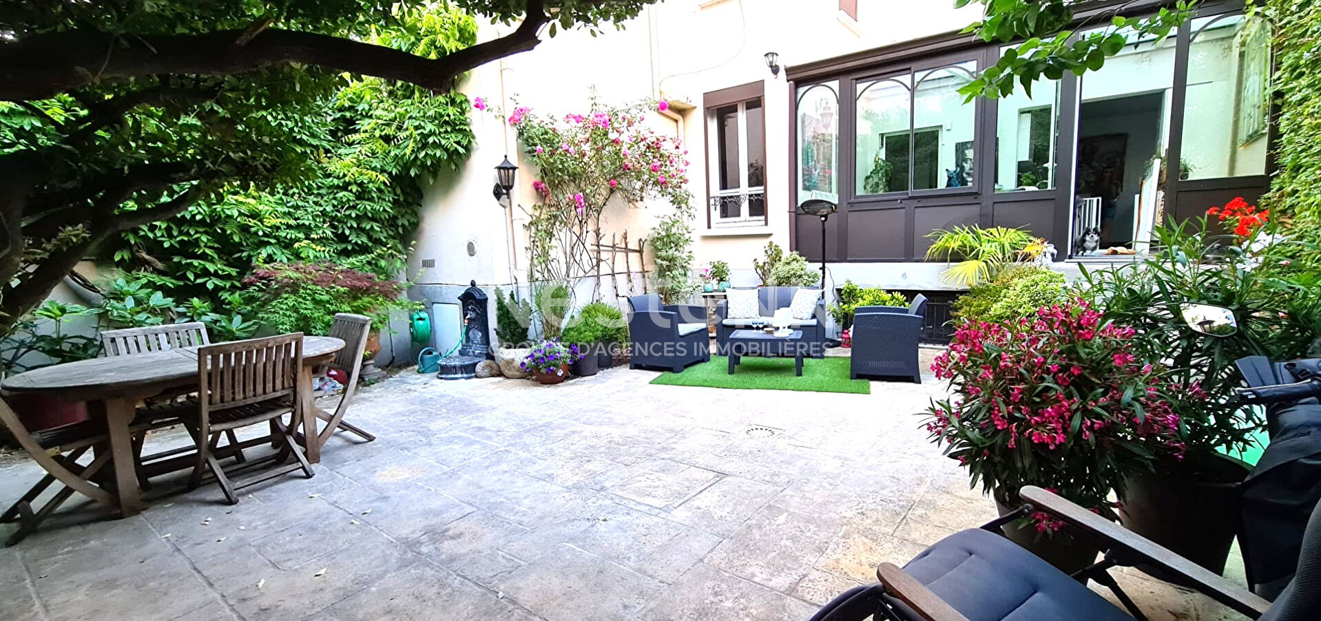 A vendre Maison Courbevoie Bécon 8 pièces 4/5 chambres  calme proche transports  écoles