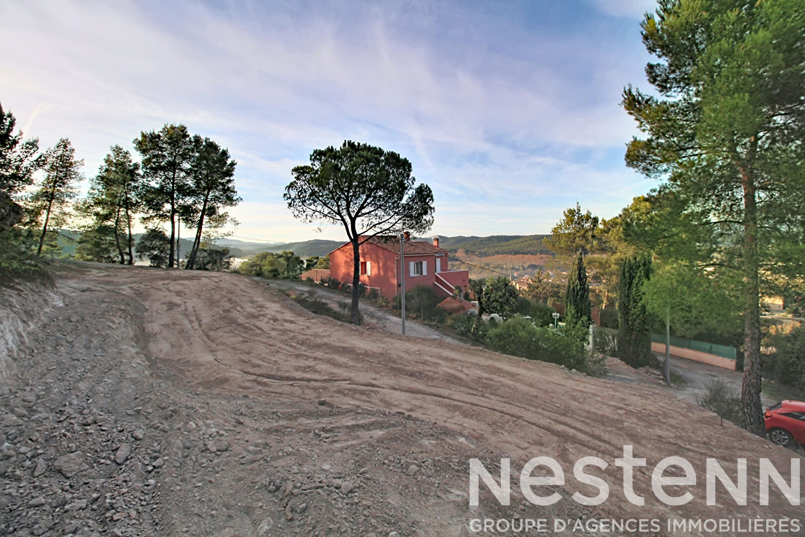 A VENDRE - Terrain Vidauban avec vue dégagée et permis de construire accordé