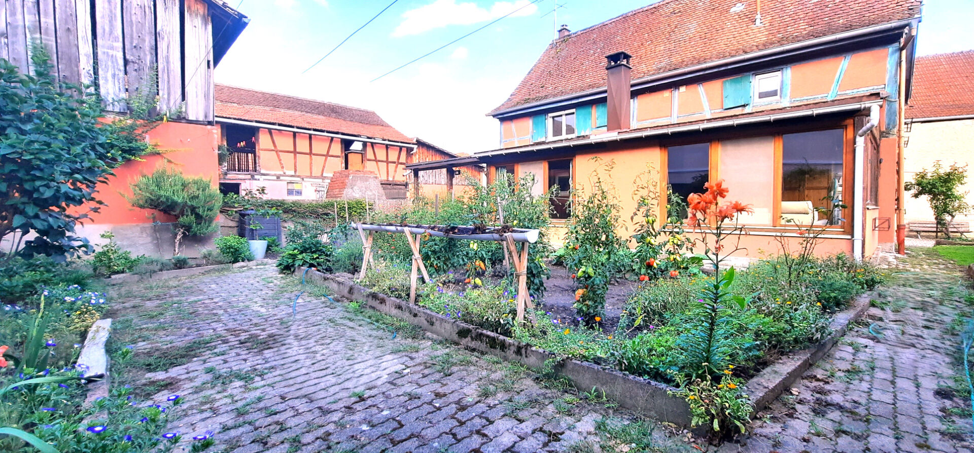 vente Maison Osthouse 8 pièce(s) 190 m2 habitable plus des dépendances sur 7.40 ares
