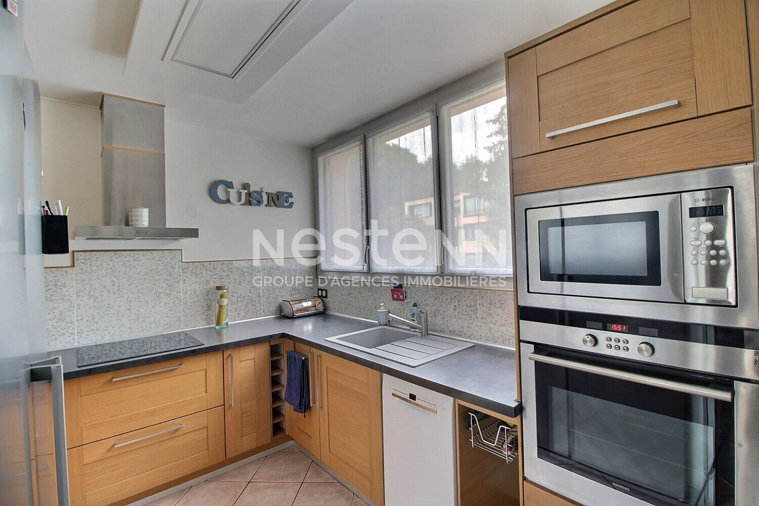 Appartement Massy 4 pièce(s) 79,02 m² ( 80,77 m² au sol)  grande terrasse,  et cellier privatif