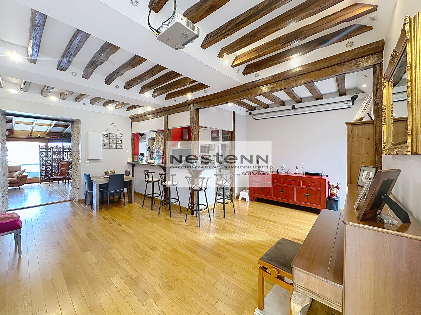 Appartement Saint Fargeau Ponthierry 7 pièce(s) 124 m2, loft, 3 chambres, garage, terrasses