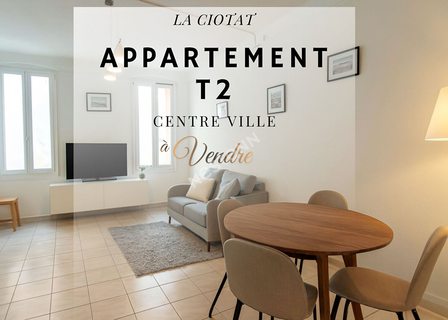 Appartement 2 pièces 38 m² · à La Ciotat · 38 m² · 189 000 €
