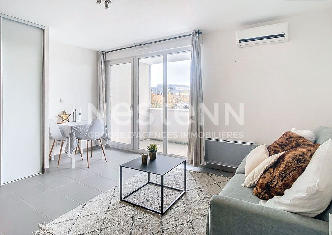 T1 meublé 27m² BALMA avec parking et balcon