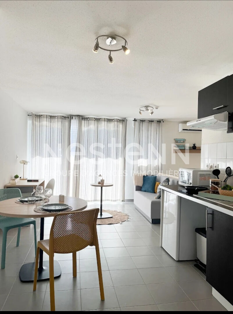 T1 meublé 27m² BALMA avec parking et balcon
