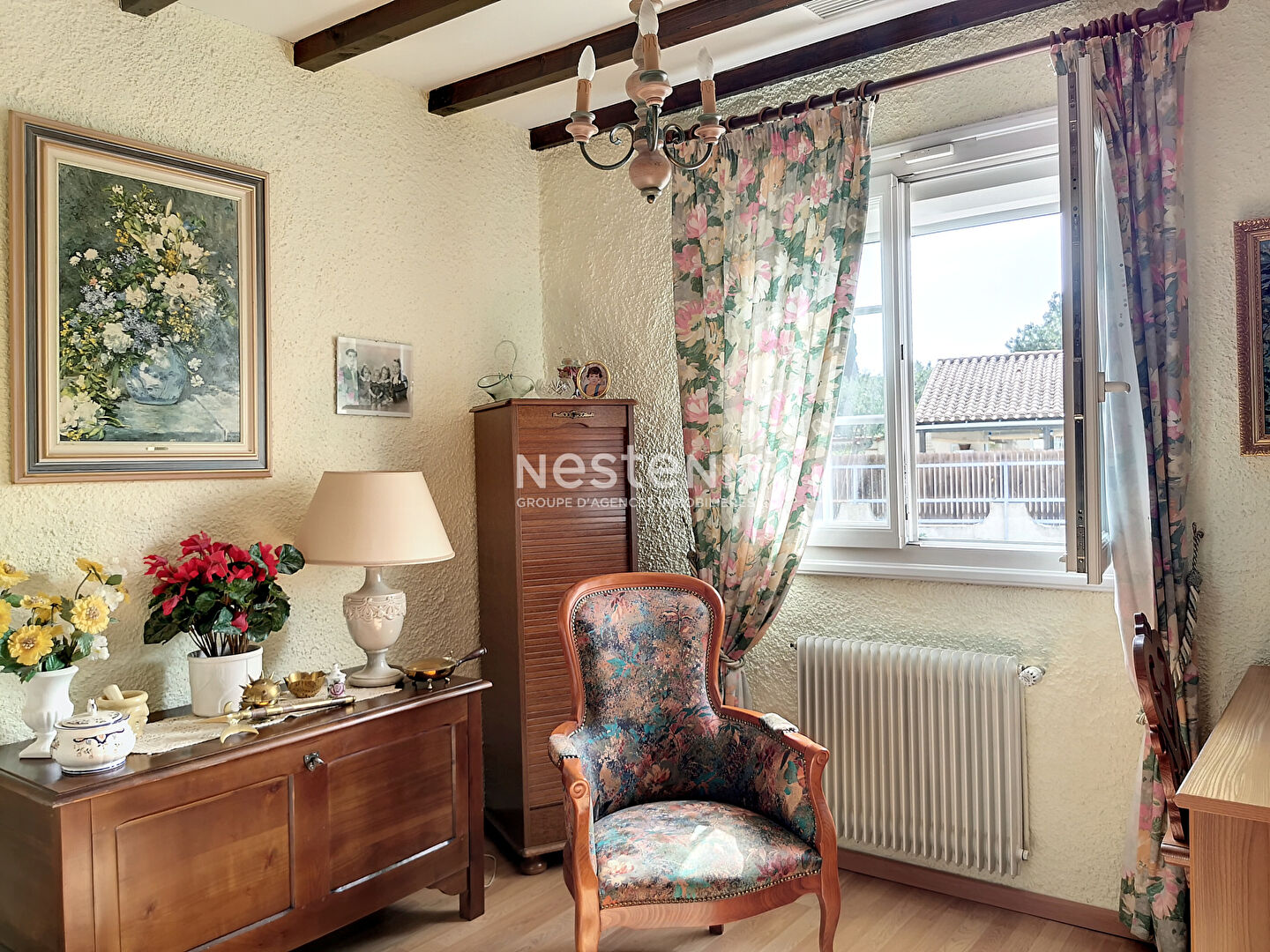 Maison a vendre a Saint Genis des Fontaines, plain pied, 3 faces, 90 m2