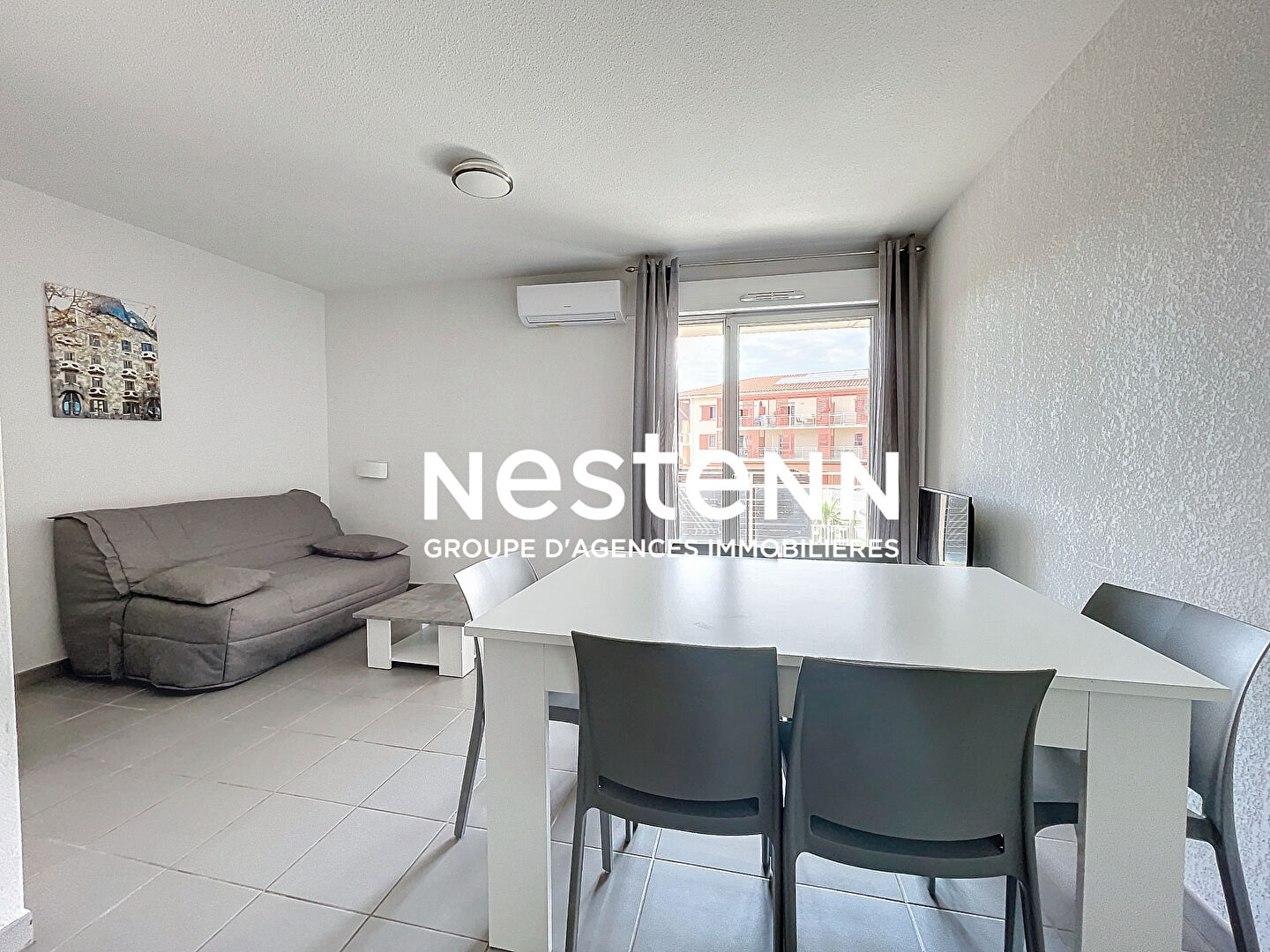 Appartement  3 pièces 46.10 m2 avec terrasse et parking privatif