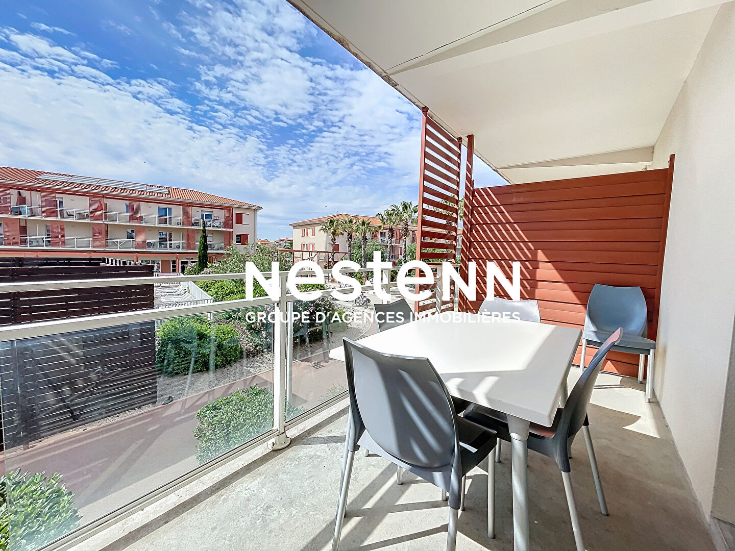 Appartement  3 pièces 46.10 m2 avec terrasse et parking privatif