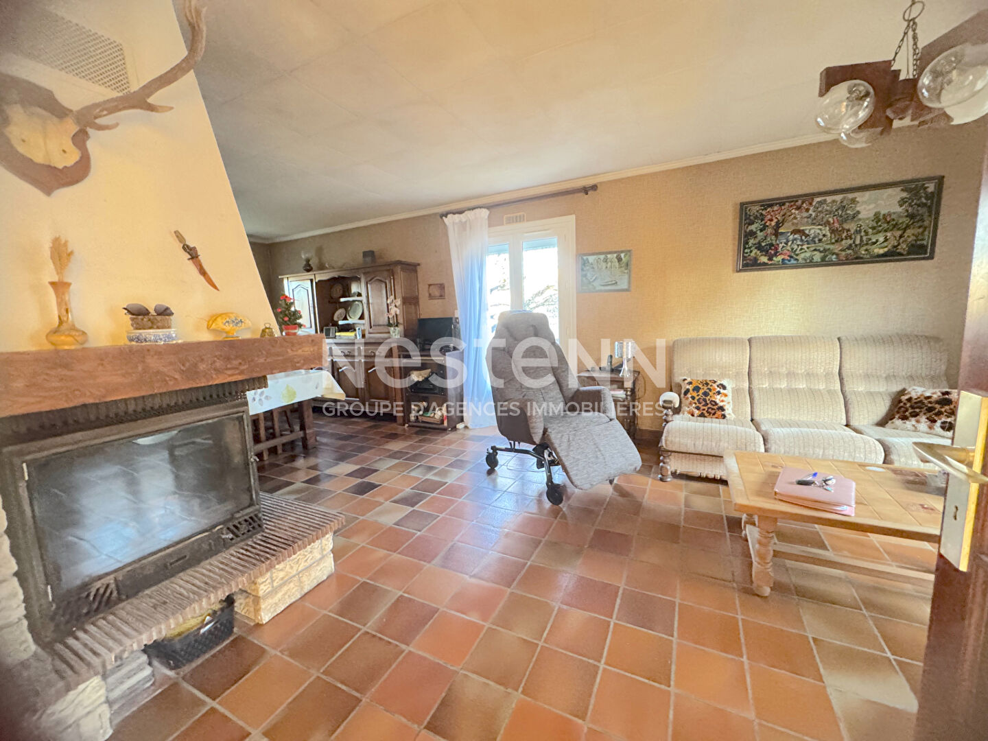 PAMIERS À VENDRE: VILLA DE PLAIN PIED DE TYPE 4 AVEC GARAGE ANNEXE ET JARDIN