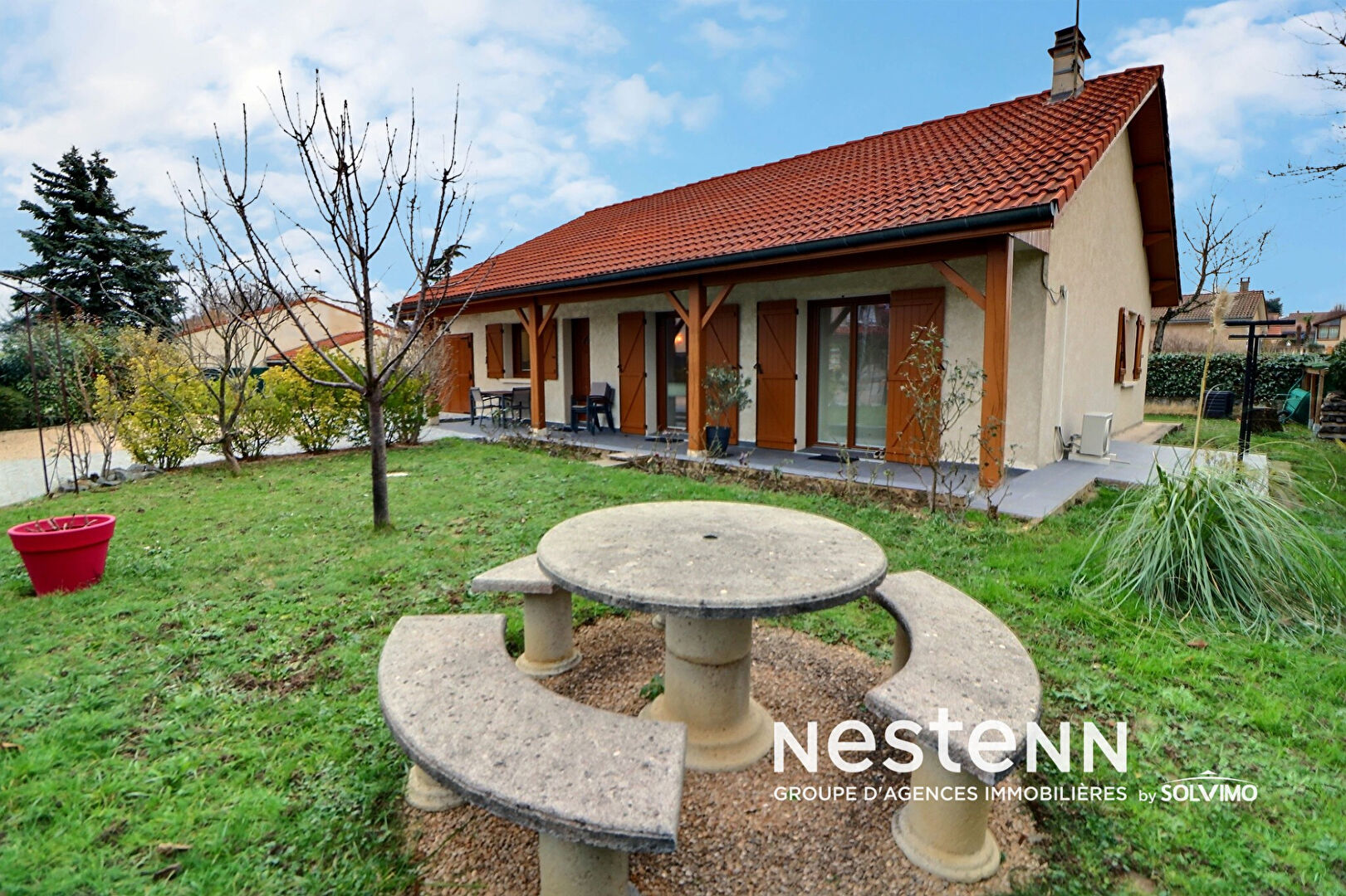 Maison Saint Priest 4 pieces 94m2 terrain 602 m2