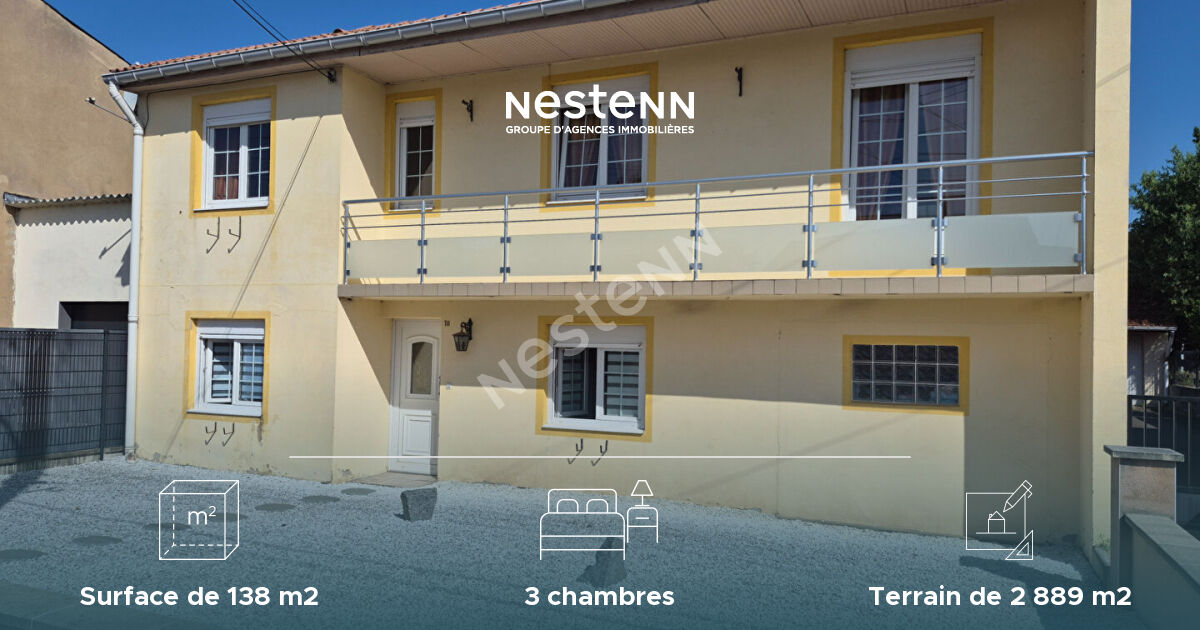 Maison 6 pièces 138 m² · à Carling · 138 m² · 178 000 €