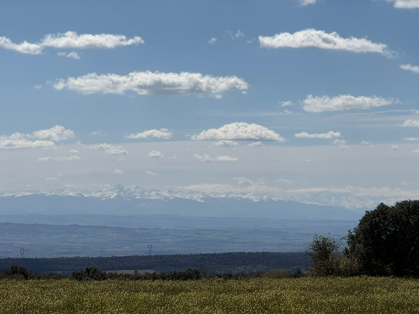 Terrain constructible plein sud avec ensemble bâti et vue dégagée sur les Pyrénées à Villanière · à Villaniere · 65 000 €