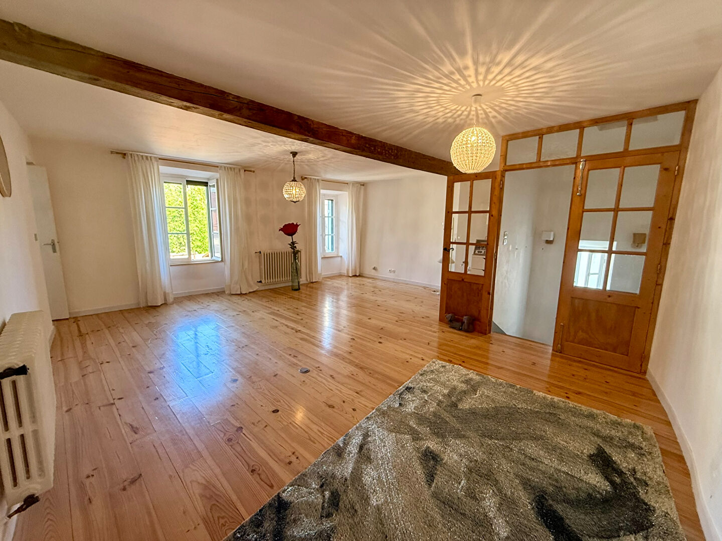 Maison de village avec cour garage remise annexe indépendante aménageable en studio à vendre à Badens