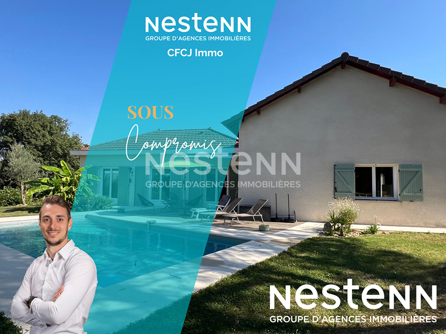 Maison T5 avec terrain arboré