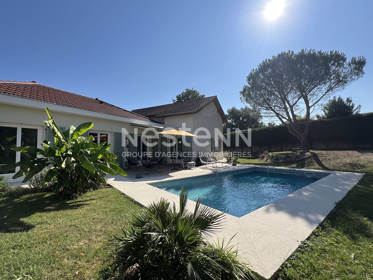 Maison T5 avec terrain arboré