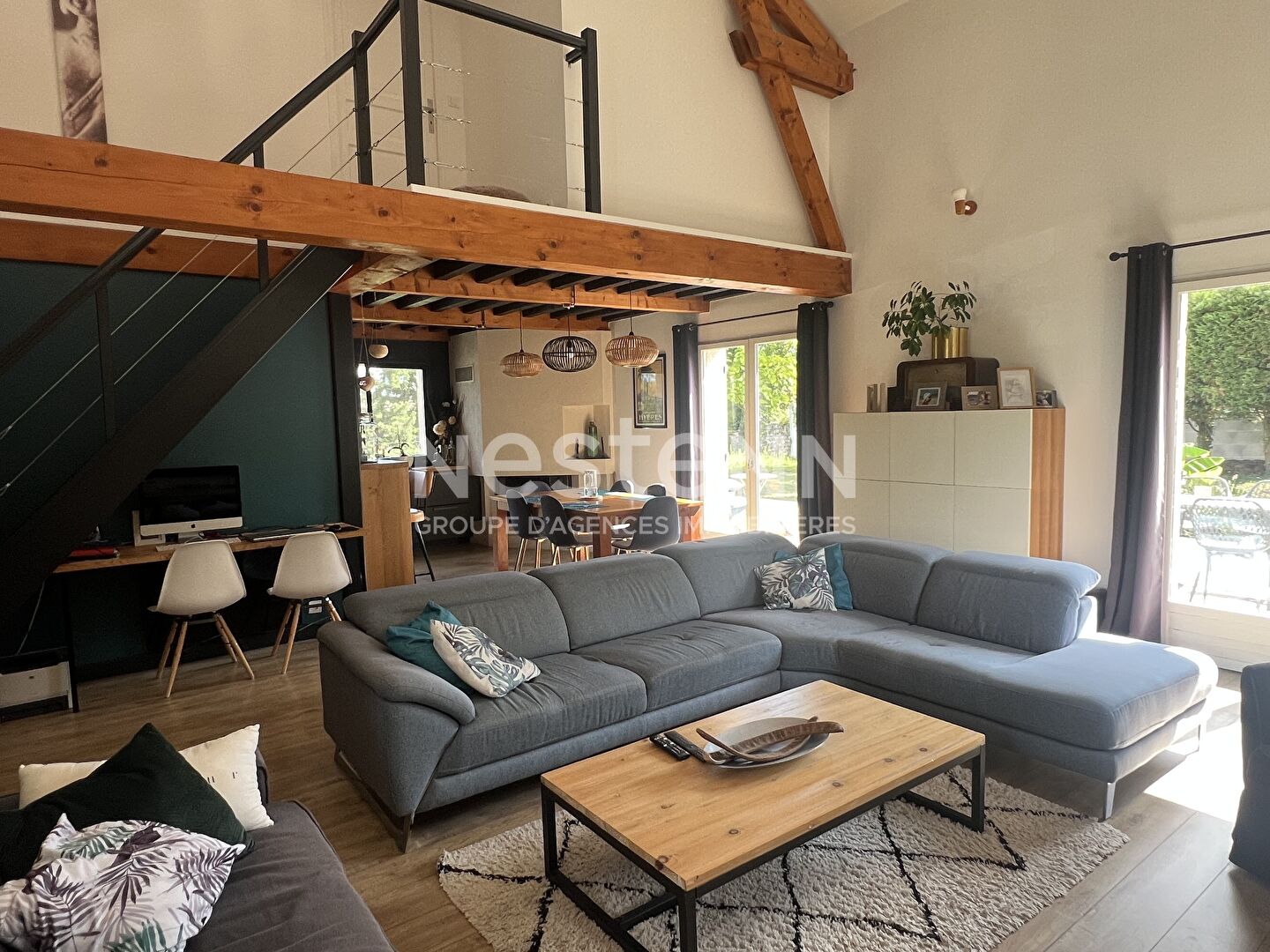 Maison T5 avec terrain arboré