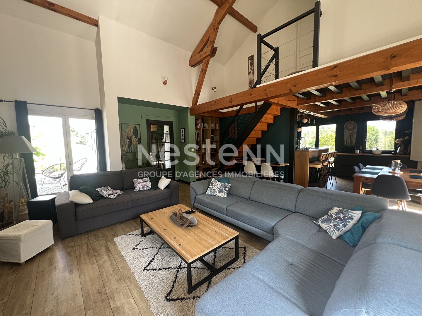 Maison T5 avec terrain arboré