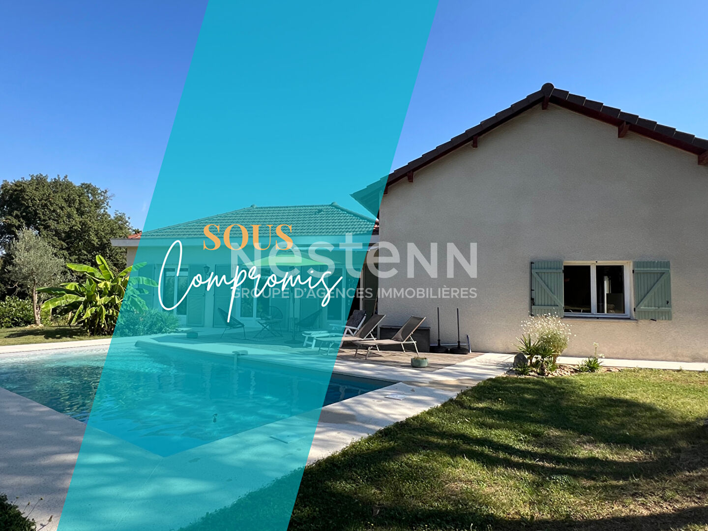 Maison T5 avec terrain arboré