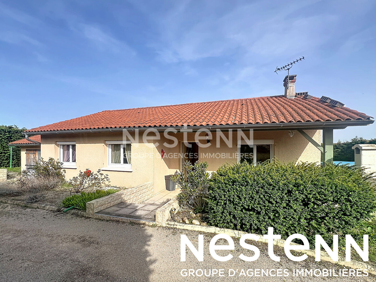 Maison T4 plain pied avec jardin Beauvallon